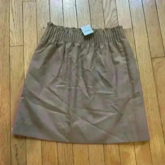 J. Crew Dresses & Skirts - J. Crew Women's Size 0 Beige Wool Blend Pencil Skirt Short Casual